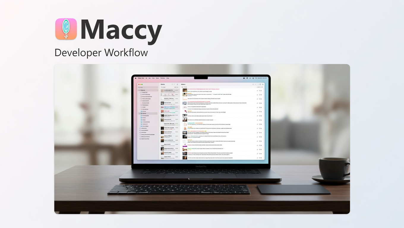 Maccy running on M4 MacBook Pro with large clipboard history during daily development work